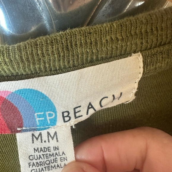 Bohemian Olive Green Open Front Long Statement Cardigan - Picture 2 of 7